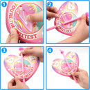 28Pcs Kids Valentines Cards with Animal Pen-Classroom Exchange Gifts