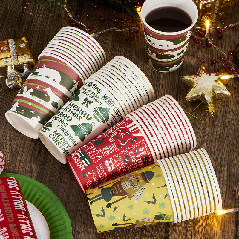 Christmas Disposable Cup Holiday supplies