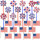 Pinwheels and Flags, 48 Pcs