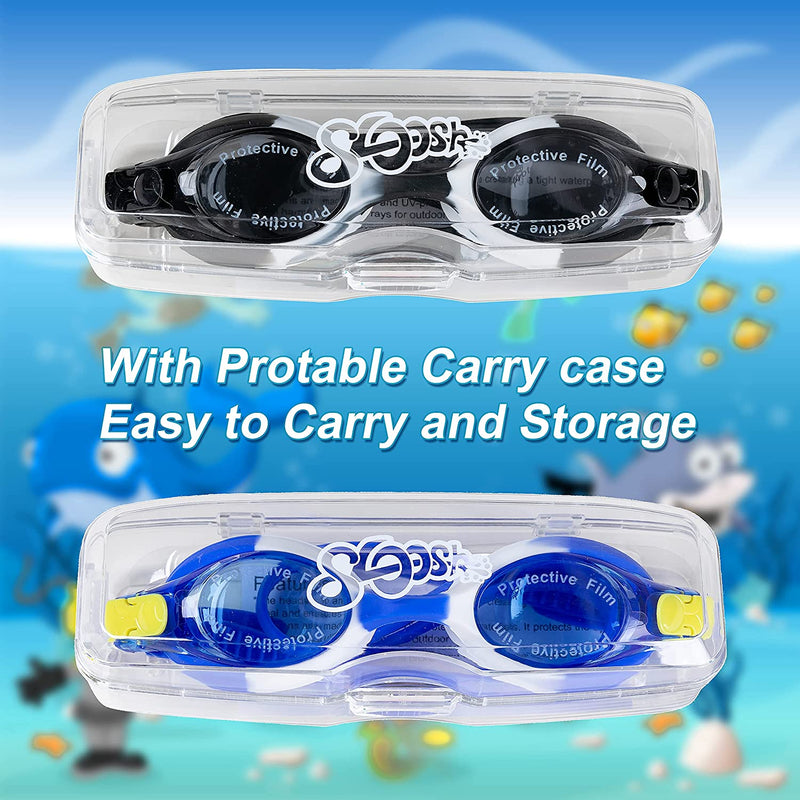 Kids Swimming Goggles, 2 Pack