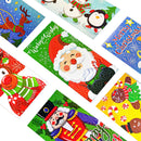 40 Pcs Holographic Christmas Greeting Cards