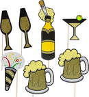 New Year Eve Photo Booth Props