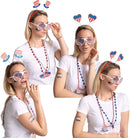 4th of July Accessories, 56 Pcs