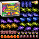 Halloween Glow Creatures, 120 Pcs