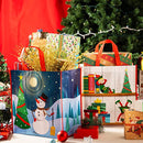 12 Piece Large Christmas Tote Bags
