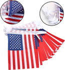 10in Stick Flags & 8in Flag Garlands, 14 Pcs