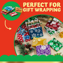 Christmas Gift Foil Wrapped Envelope Card Boxes