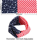 Flag Headband & Flower Headband Accessories, 2 Pcs
