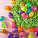 36Pcs Printed Easter Egg Shells