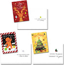 72 Christmas Greeting Cards with Envelopes