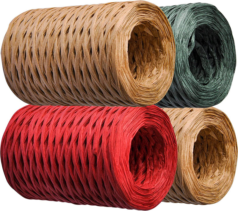 Raffia Ribbon for Christmas & Gift Wrapping