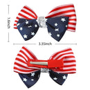 Flag Headband, Bandana & Hairpins Accessories, 4 Pcs