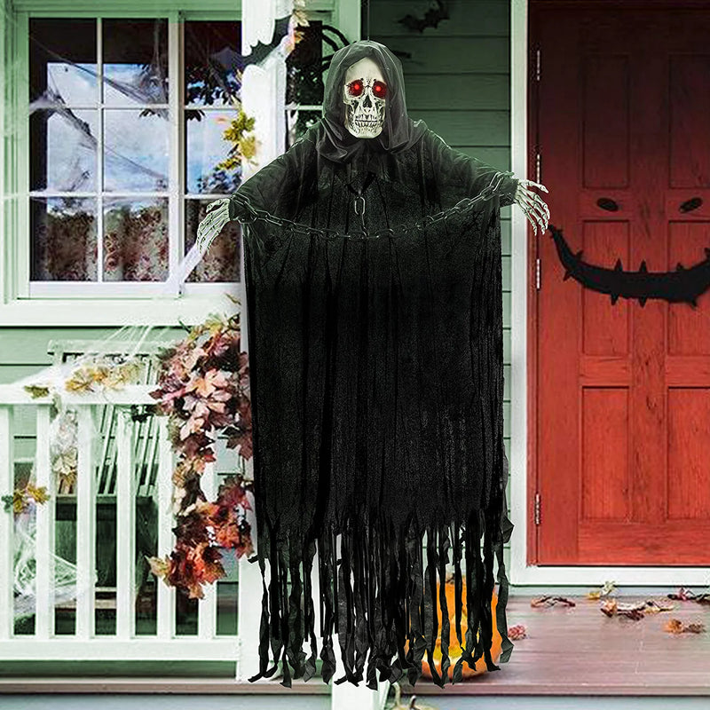 60" Hanging Grim Reaper With Chain