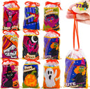 Halloween Transparent Drawstring Treat Bags, 72 Pcs