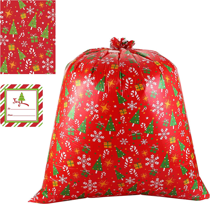 8 Piece Christmas Jumbo Holiday Gift Bags
