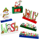 Wooden Christmas Tabletop Centerpiece Decor