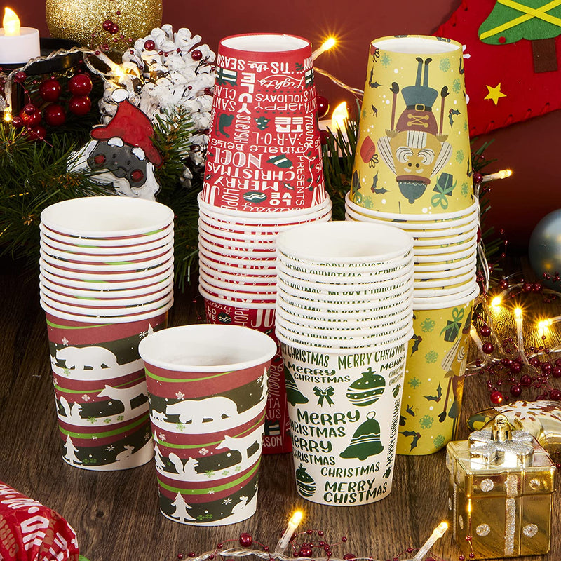 Christmas Disposable Cup Holiday supplies
