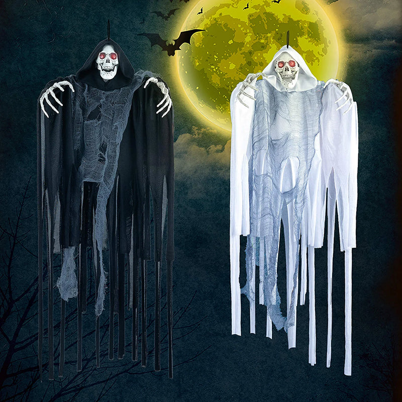 2 Pack Hanging Shaking Grim Reapers