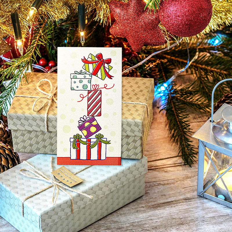24 Pcs Modern Art Christmas Greeting Cards