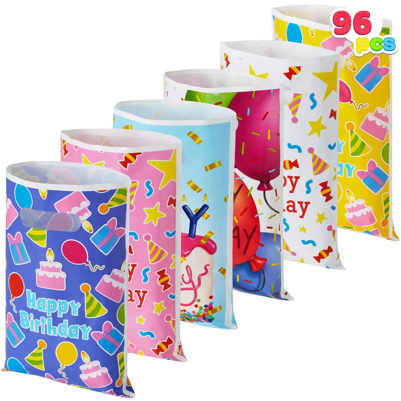 96Pcs Birthday Party Favor Bags