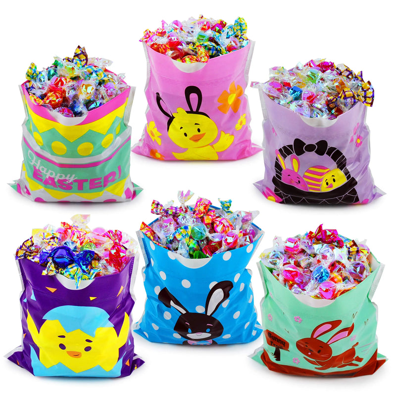 96Pcs Easter Draw String Goodie Bags