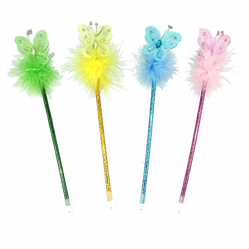 Deluxe Feather Boa Marabou Pens, 12-Pack