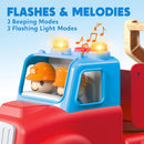 9 in 1 Foldable Track Carrier Truck Set