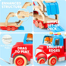 9 in 1 Foldable Track Carrier Truck Set