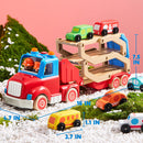 9 in 1 Foldable Track Carrier Truck Set