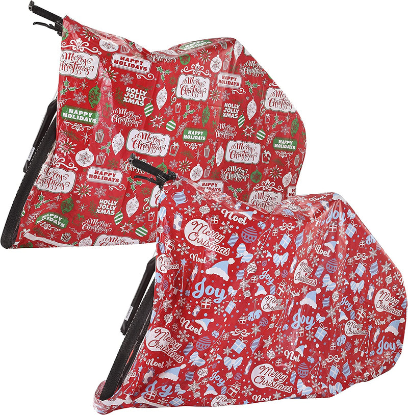 Bicycle Gift Bags (Red), 2 Pcs