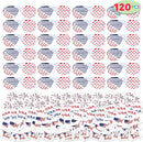 120 Pcs Patriotic Party Favor