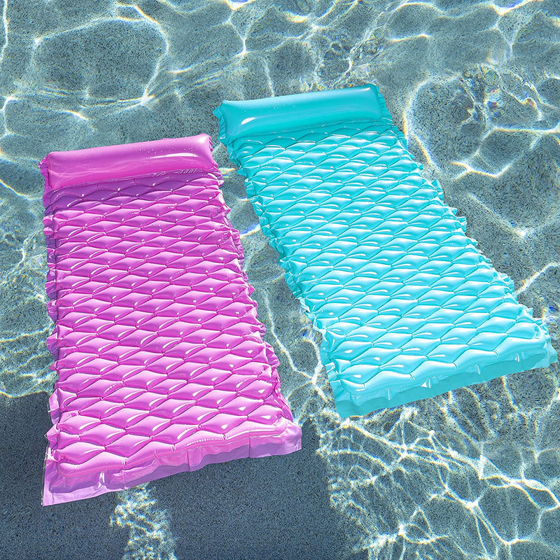 Inflatatble Pool Mat SLOOSH - Inflatable Wave Pool Mat, 2 Pcs