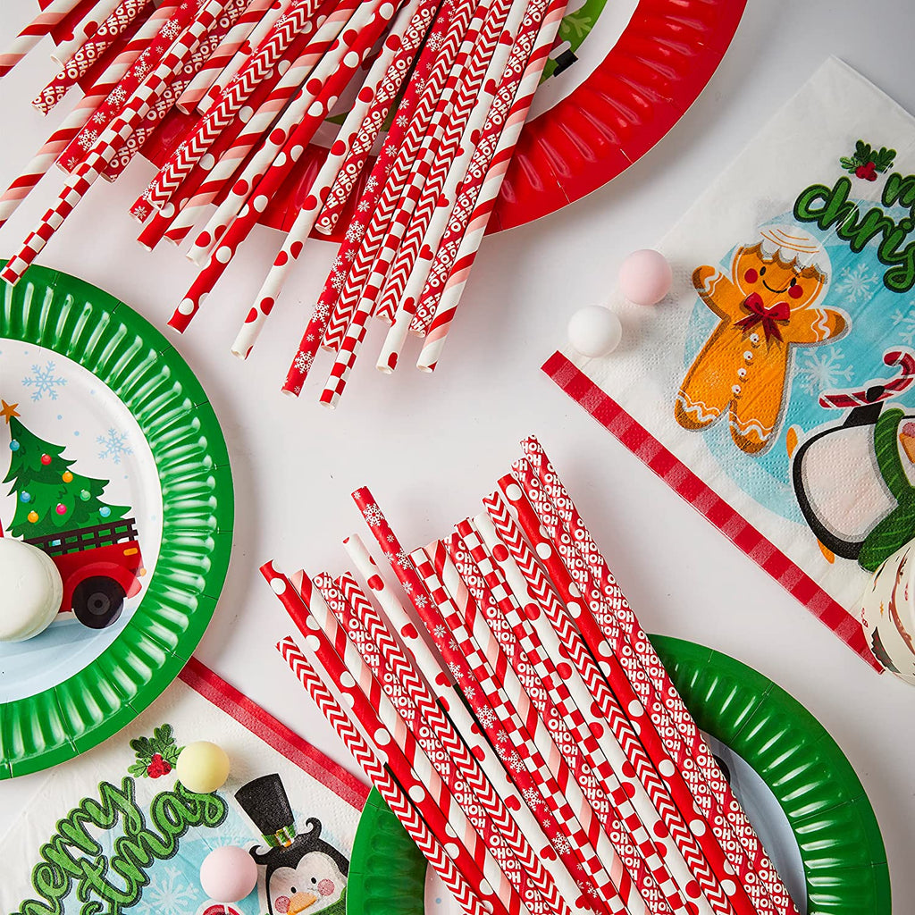 Take advantage of huge discounts on 200Pcs Paper Straws Christmas JOYIN .  Get the best deals on the most well-known items