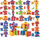 Alphabet Robot Action Figure Toys