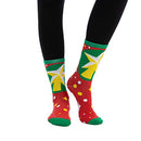 Soft Cotton Christmas Socks Set, 12 Pack
