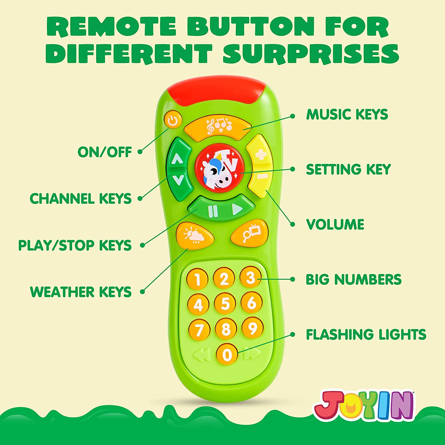 Baby Remote Control & Smartphone Toy Joyin