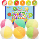 Bath Bombs for Kids with Fruit Bouncy Balls