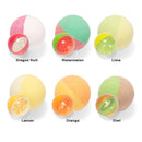 Bath Bombs for Kids with Fruit Bouncy Balls