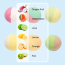 Bath Bombs for Kids with Fruit Bouncy Balls