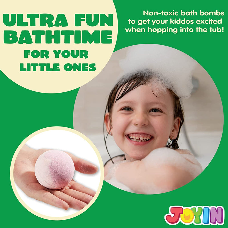 Bath Bombs for Kids with Animal Figures