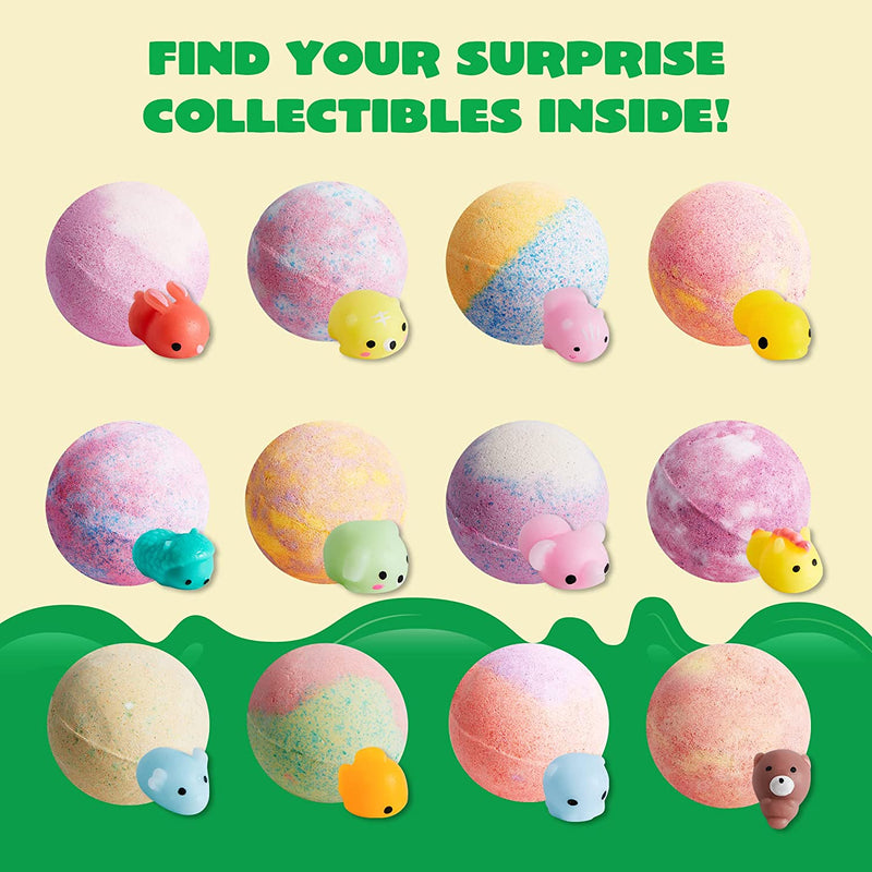 6 Bath Bombs with Shopkin Toys – RELAXCATION