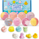 Bath Bombs for Kids with Mochi Squishy Toy