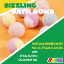 Bath Bombs for Kids with Mochi Squishy Toy
