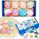 Bath Bombs for Kids with Sea Animal Toys