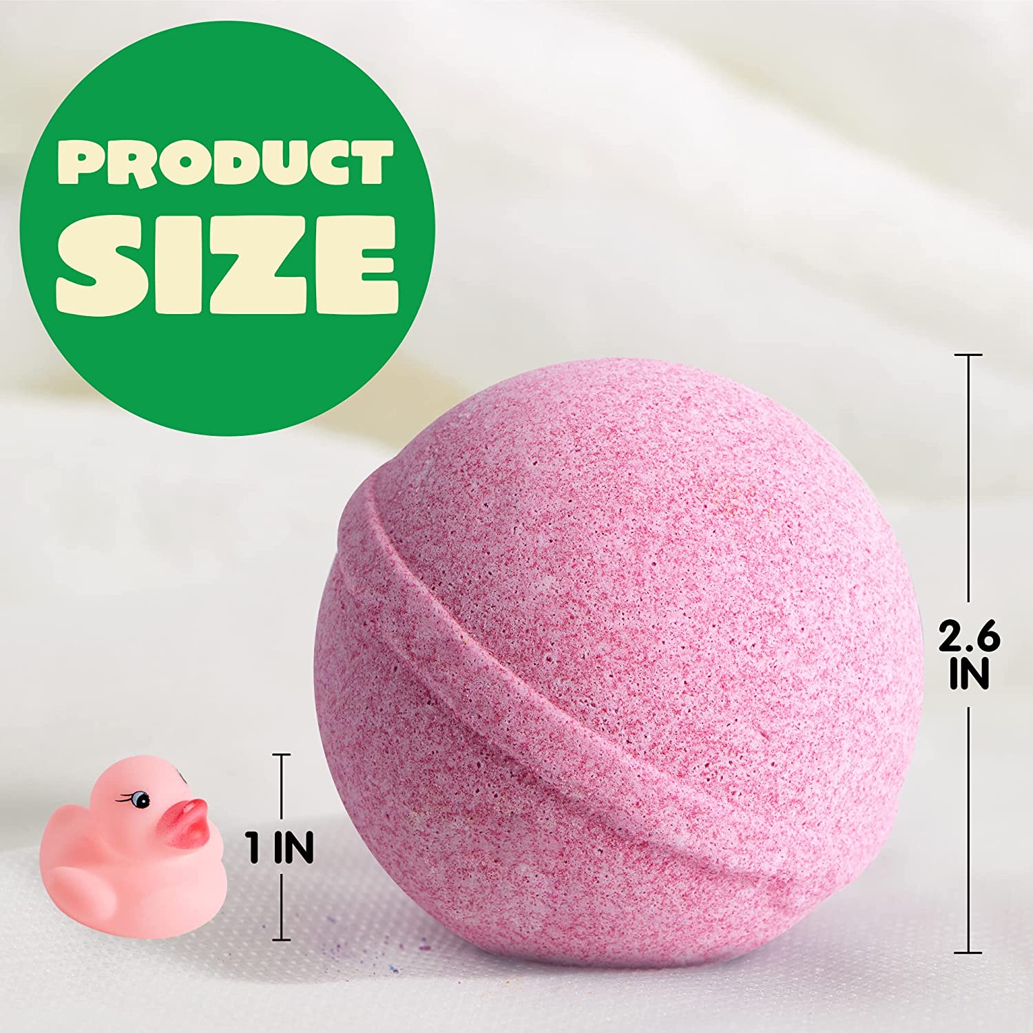 Joyin Bath Bombs For Kids With Rubber Ducks Toy