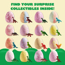 Bath Bombs with Dinosaur Toys