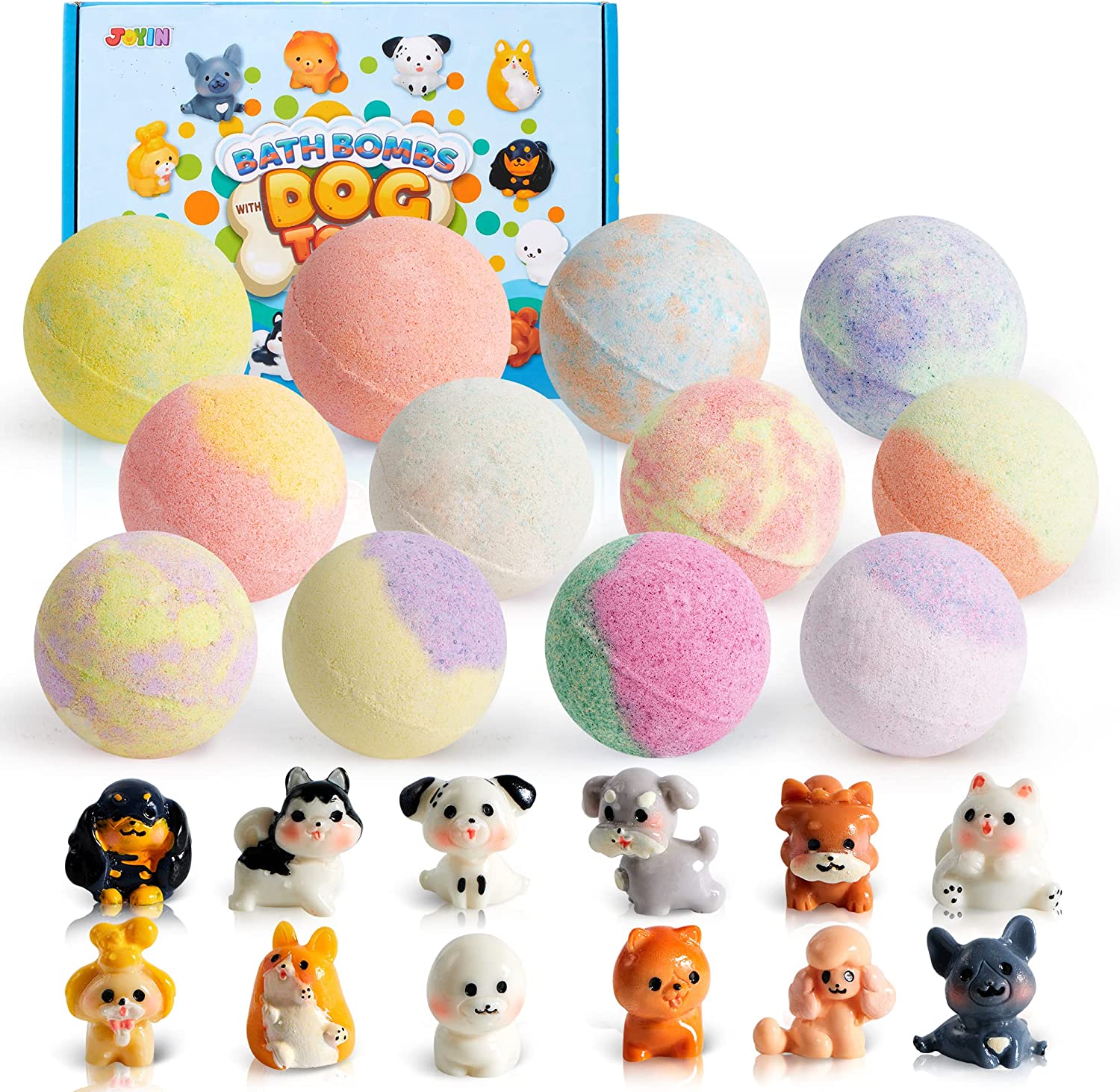 Bath Bombs With Dog Toys-joyin