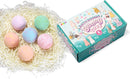 Bath Bombs with Easter Bunny Toys