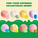 Bath Bombs with Glitter Mochi Squishy