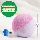 Bath Bombs with Glitter Mochi Squishy